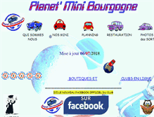 Tablet Screenshot of planet-mini-bourgogne.com
